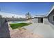 Spacious backyard featuring a sparkling pool, patio area, and low-maintenance landscaping at 3905 Casa Grande Ave, Las Vegas, NV 89102