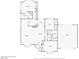 Detailed floor plan showcasing layout of kitchen, bedrooms, bathrooms, and living spaces in this single-Gathering house at 4185 W Arby Ave, Las Vegas, NV 89118
