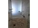 Modern shower with a glass door and various amenities at 4381 W Flamingo Rd # 3109, Las Vegas, NV 89103
