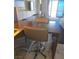 Dedicated workspace featuring a built-in desk and comfortable seating, providing a functional home office area at 4381 W Flamingo Rd # 3109, Las Vegas, NV 89103