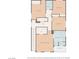 Floor plan of the second floor at 6623 Hurkling Stone Ave, Las Vegas, NV 89139