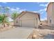 Charming single-story home featuring a two-car garage, low-maintenance landscaping, and inviting curb appeal at 6705 Frances Celia Ave, Las Vegas, NV 89122