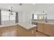 Eat-in kitchen features stainless steel appliances, center island, and eat-in dining at 6705 Frances Celia Ave, Las Vegas, NV 89122