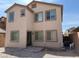 The exterior of this home offers a door that opens up to the backyard space at 7246 Spring Flower Ave, Las Vegas, NV 89117