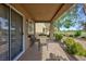 Relaxing covered patio with beautiful views, perfect for outdoor dining and entertaining at 8901 Litchfield Ave, Las Vegas, NV 89134