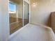 Private outdoor patio offers space for seating and relaxing at 8985 S Durango Dr # 2081, Las Vegas, NV 89113
