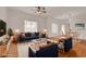 Bright living room with modern decor, plush rug, and stylish furnishings at 9303 Gilcrease Ave # 1245, Las Vegas, NV 89149