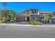 Charming two-story home featuring a two-car garage and professionally landscaped front yard at 10142 Skye Saddle Ave, Las Vegas, NV 89166