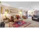 Spacious living room with comfortable furnishings and an open layout at 107 Elm St, Henderson, NV 89015