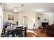 Open dining area featuring a large dining table and ample natural light at 1605 Crimson Hills Dr # 204, Las Vegas, NV 89128