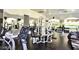 On site gym and workout area with multiple machines and free weights at 1605 Crimson Hills Dr # 204, Las Vegas, NV 89128