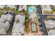 Nevada condos with a swimming pool and tennis court, showcasing the community's recreational amenities at 2052 Gravel Hill St # 207, Las Vegas, NV 89117