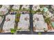 Nevada condo community featuring well maintained landscaping, common pool, tennis courts and dedicated parking spaces at 2052 Gravel Hill St # 207, Las Vegas, NV 89117