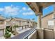 Exterior view from a private balcony overlooking the community at 2052 Gravel Hill St # 207, Las Vegas, NV 89117
