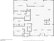 Floor plan featuring the dimensions of the primary bedroom, kitchen, Gathering room, and living room at 2215 Bannerwood St, Henderson, NV 89044