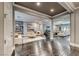 Bright, open living room with hardwood floors, neutral paint, and stylish furnishings at 2215 Bannerwood St, Henderson, NV 89044