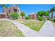 Community grounds featuring a pool building with desert landscaping and walkways at 2240 Highpointe Dr # 203, Laughlin, NV 89029