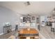 Inviting living room featuring a spacious layout, modern décor, and luxury vinyl plank flooring at 2240 Highpointe Dr # 203, Laughlin, NV 89029