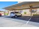 Covered parking area, with a silver car parked in the designated space at 2240 Highpointe Dr # 203, Laughlin, NV 89029
