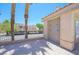 Community pool features outdoor showers, palm trees and desert landscaping at 2240 Highpointe Dr # 203, Laughlin, NV 89029