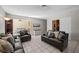 Spacious living room featuring tile flooring and modern decor at 2821 Geist Cir, Las Vegas, NV 89115