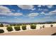 The beautiful backyard boasts desert landscaping, a block wall, and stunning mountain views at 2904 Bow Bridge Dr, Las Vegas, NV 89134