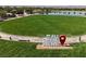 Beautiful green community park with pond and walking paths at 361 Andy Wheeler Dr, Henderson, NV 89011