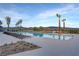 Relax by the sparkling community pool with mountain views and comfortable lounge chairs at 4844 E Cactus Canyon Dr, Pahrump, NV 89061