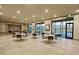 Open dining area with community pool view, perfect for social gatherings and community events at 4844 E Cactus Canyon Dr, Pahrump, NV 89061