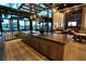 Entertain in style with a modern kitchen featuring a large island and stainless steel appliances at 4844 E Cactus Canyon Dr, Pahrump, NV 89061