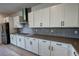 Kitchen with granite countertops, tile backsplash, and stainless steel appliances at 4844 E Cactus Canyon Dr, Pahrump, NV 89061