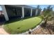 This home has a custom backyard putting green, perfect for honing your short game skills at 4844 E Cactus Canyon Dr, Pahrump, NV 89061