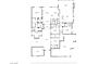 Detailed floor plan of home showcasing layout of primary bedroom, living room, kitchen, and garage at 517 Spruce Canyon St, Las Vegas, NV 89144