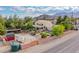 Exterior shot of the large property, including the horse property, custom yard, and main home at 5180 N Dapple Gray Rd, Las Vegas, NV 89149