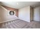 Bedroom featuring an accent wall with vinyl artwork at 7665 Serenity Bay Ln # Lot 58, North Las Vegas, NV 89084
