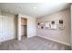 Cozy bedroom with a closet and elegant wall decor at 7665 Serenity Bay Ln # Lot 58, North Las Vegas, NV 89084
