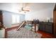 Bedroom featuring a wooden bunk bed with a built-in slide at 8340 W Fisher Ave, Las Vegas, NV 89149