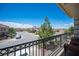 Scenic balcony offers neighborhood views and comfortable seating under a bright, sunny sky at 9450 Niagara Landing St, Las Vegas, NV 89139