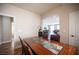 Inviting dining room features a wood table with seating and an open layout at 9450 Niagara Landing St, Las Vegas, NV 89139