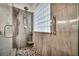 Luxurious walk-in shower with stylish tile and modern fixtures at 10213 Treasure Mountain Ct, Las Vegas, NV 89129