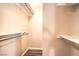 Bright walk-in closet featuring ample shelving and space for storage at 1030 Tam O Shanter, Las Vegas, NV 89109