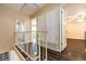 Hallway featuring hardwood floors and ample closet space at 1030 Tam O Shanter, Las Vegas, NV 89109