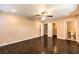 Spacious main bedroom featuring hardwood floors and an ensuite bathroom at 1030 Tam O Shanter, Las Vegas, NV 89109