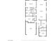 Detailed floor plan showcasing layout of bedrooms, bathrooms, kitchen, and living areas at 10968 Tracy Stevens Ave, Las Vegas, NV 89166