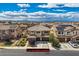 Two-story home featuring well-maintained landscaping, and a private backyard oasis with pool at 1113 Via Della Costrella, Henderson, NV 89011
