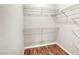 Walk-in closet with ample storage space and wire shelving at 1420 Red Crest Ln # 202, Las Vegas, NV 89144