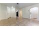 Spacious living area with neutral walls and tile floors at 1570 Jamielinn Ln # 104, Las Vegas, NV 89110