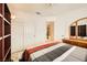 Bedroom with a closet and an ensuite bathroom at 2105 Poppywood Ave, Henderson, NV 89012