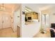 Charming kitchen featuring stainless steel appliances and breakfast bar area at 2105 Poppywood Ave, Henderson, NV 89012