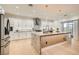 Beautiful kitchen with a large island, stainless appliances, and ample cabinet space at 2372 Perrysburg Dr, Henderson, NV 89044